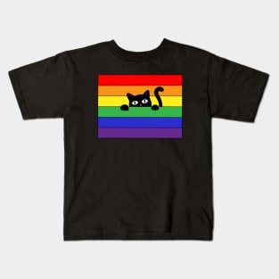 PRIDE CAT Kids T-Shirt